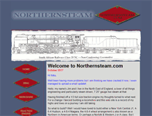 Tablet Screenshot of northernsteam.com